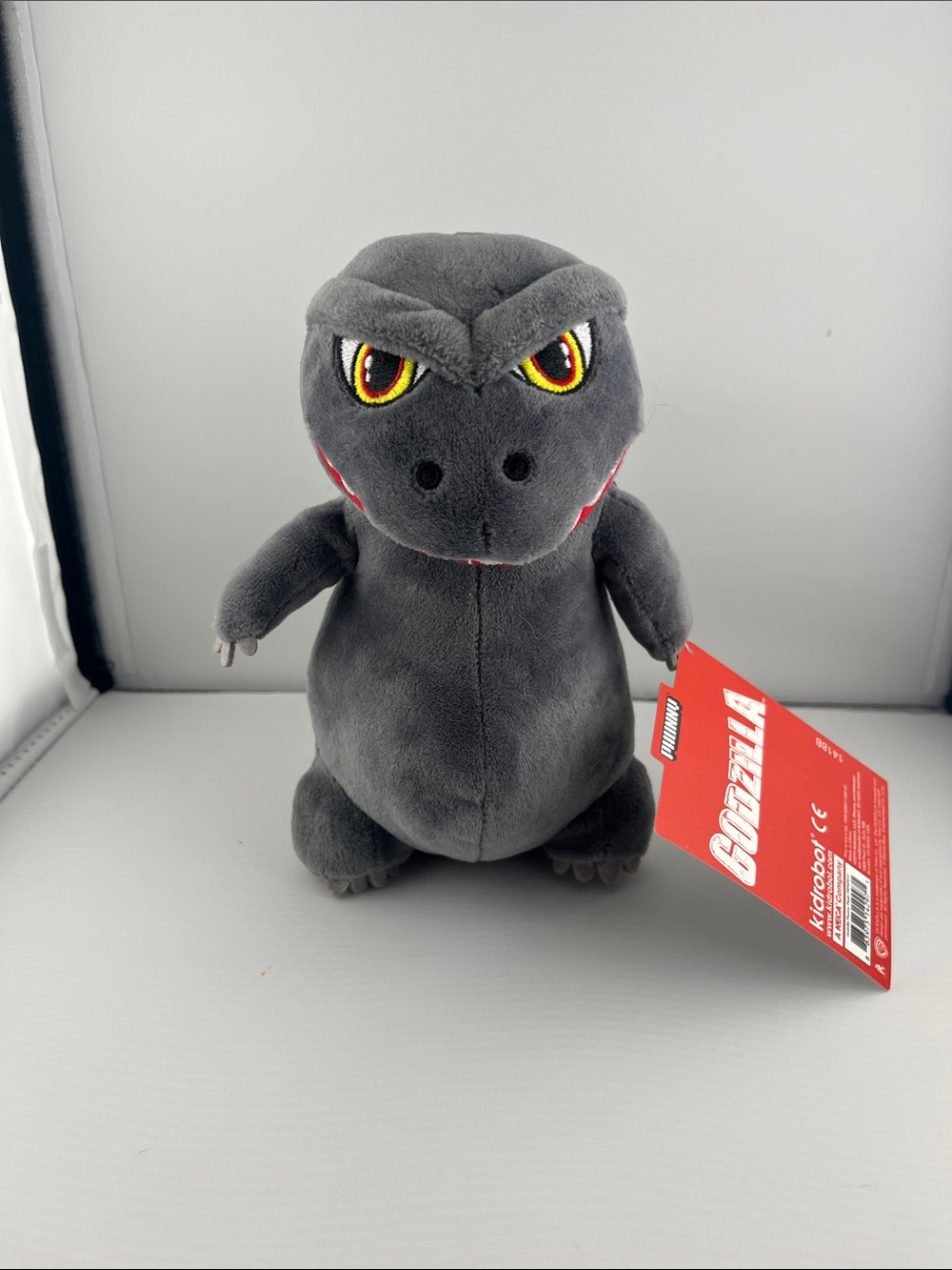 Godzilla Plush Toy - Gray Soft Stuffed Monster